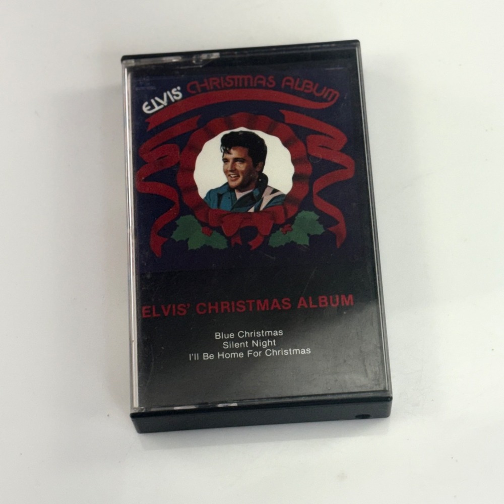 Elvis Presley Elvis Christmas Album Cassette Tape CAK-2428 RCA Camden 1985
